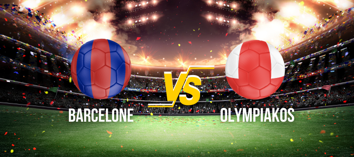compo probable Barcelone Olympiakos