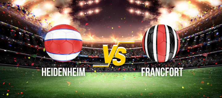 Compo probable Heidenheim Francfort